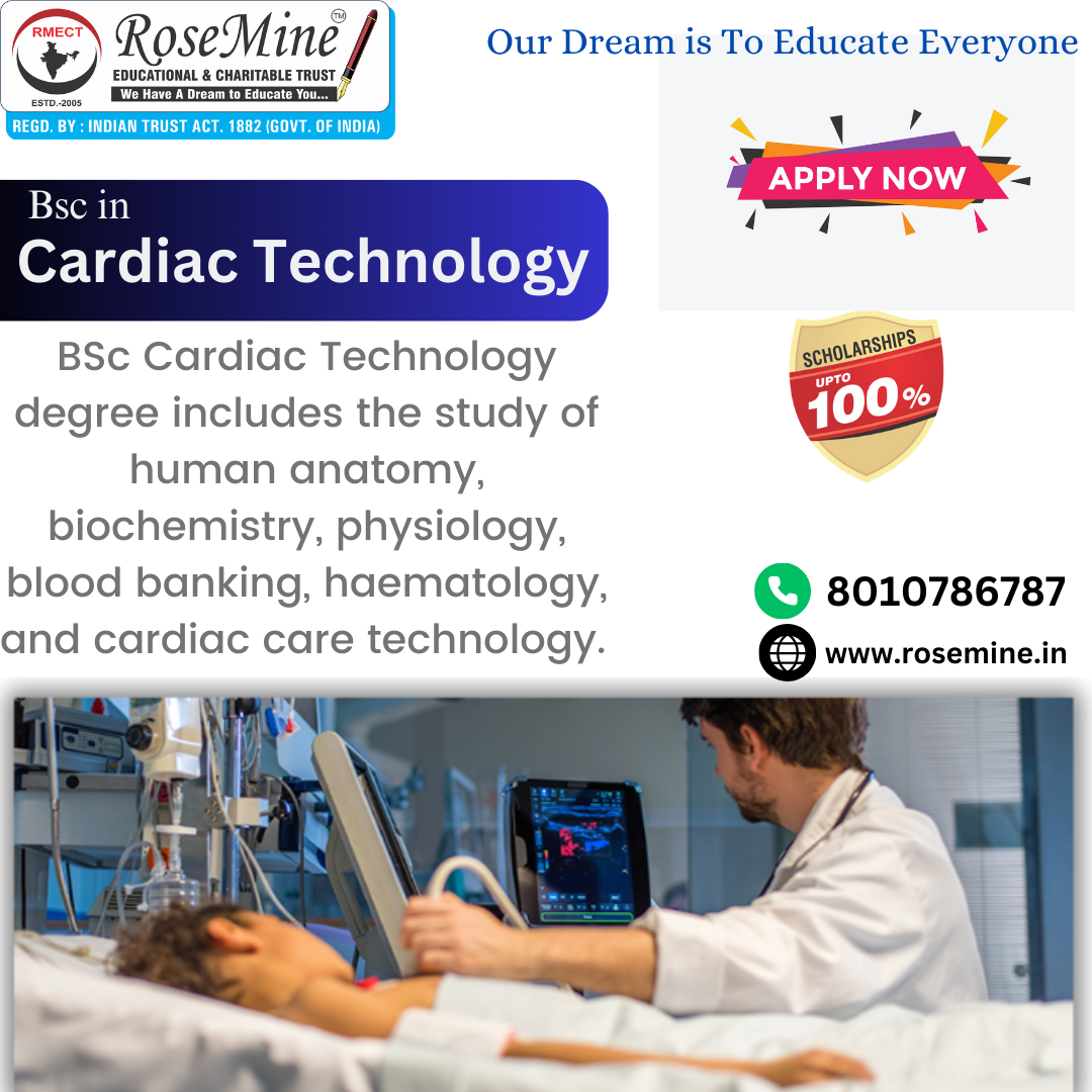 BSc Cardiology Technology In Hindi - Rosemine Educational Trust Patna