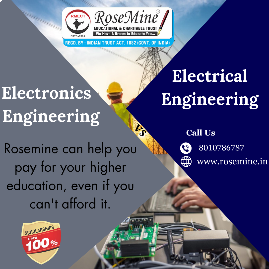 Difference between Electrical Engineering and Electronics Engineering in Hindi - Rosemine Educational Trust Patna
