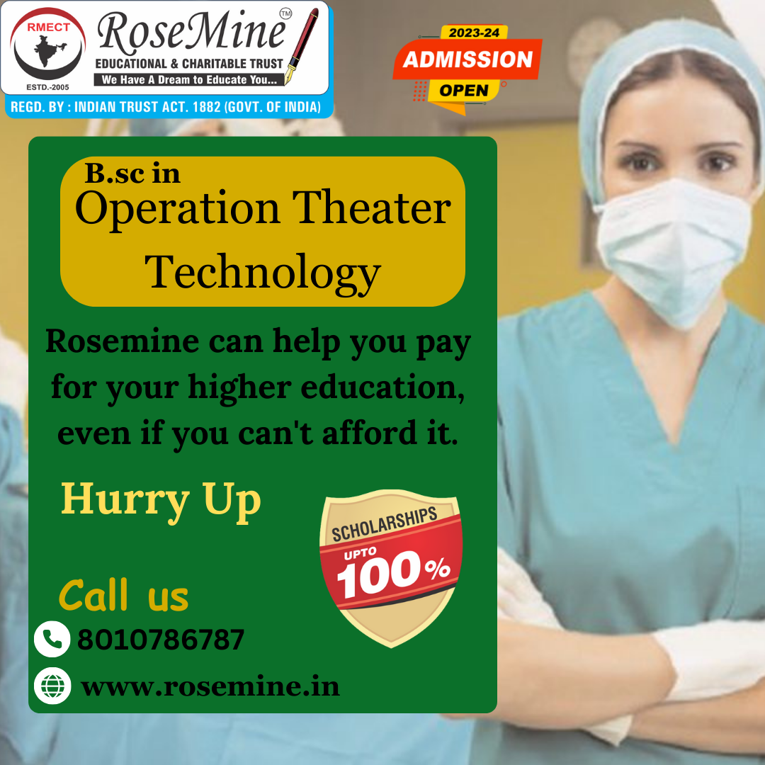 Operation Theater Technology In Hindi - Rosemine Educational Trust Patna